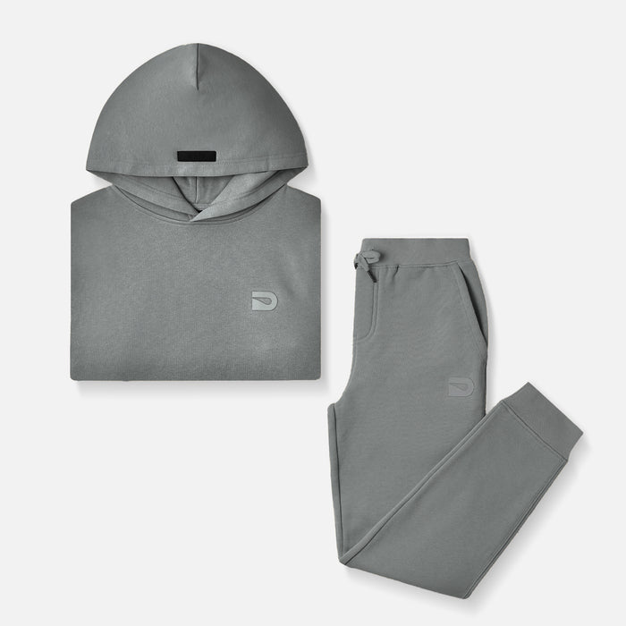 DRIP CORE HOODIE-CHARCOAL