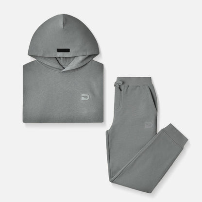DRIP CORE HOODIE-CHARCOAL
