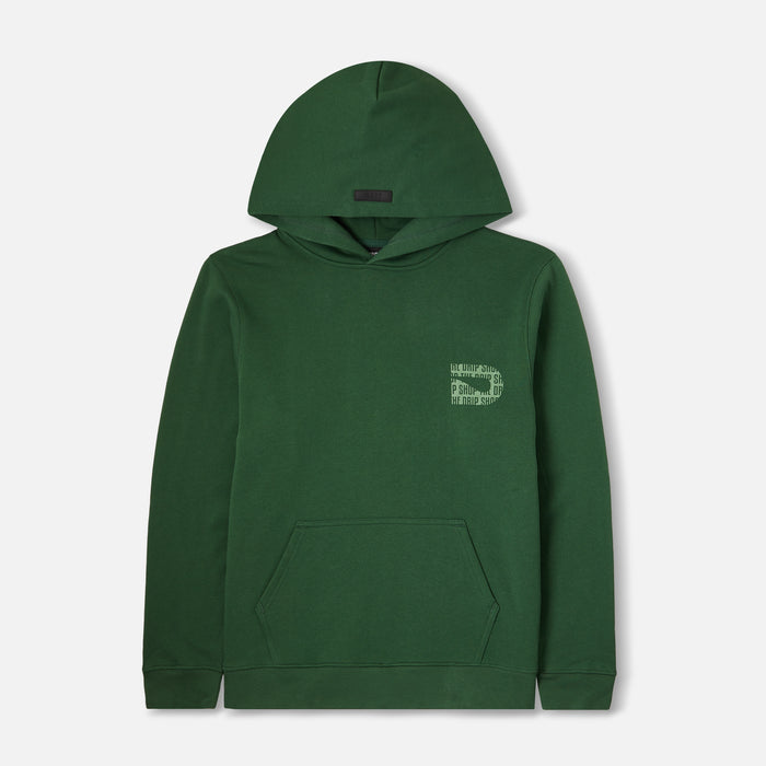 DRIP ICON HOODIE - COLLEGE GREEN