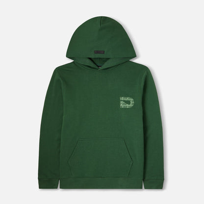 DRIP ICON HOODIE - COLLEGE GREEN
