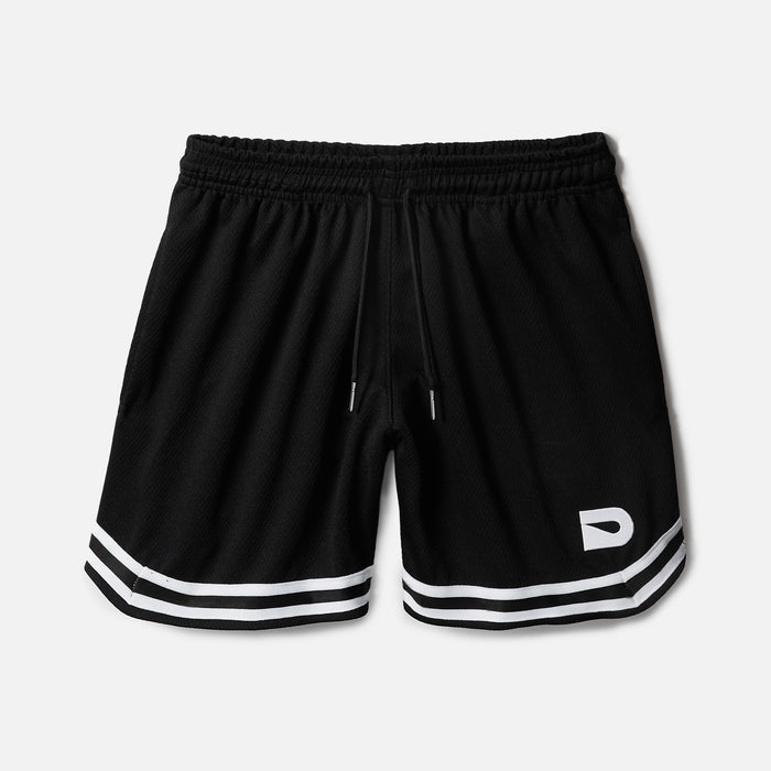 DRIP SQUAD - RETRO BLACK SHORTS