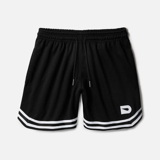 DRIP SQUAD - RETRO BLACK SHORTS