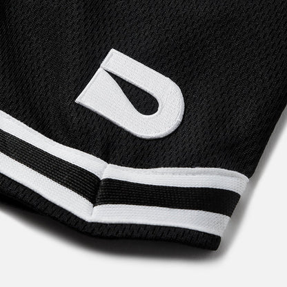 DRIP SQUAD - RETRO BLACK SHORTS