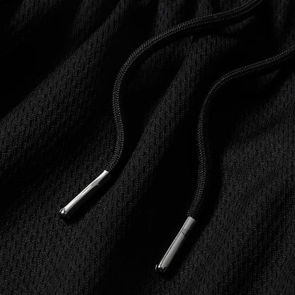 DRIP SQUAD - RETRO BLACK SHORTS