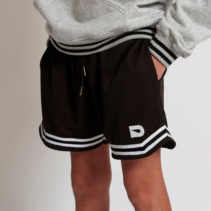 DRIP SQUAD - RETRO BLACK SHORTS