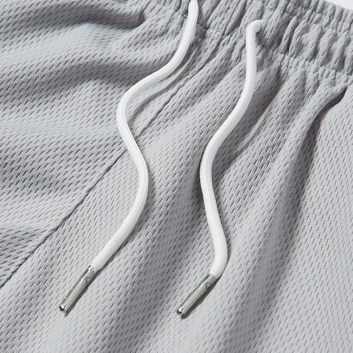 DRIP SQUAD - SILVER GRAY SHORTS
