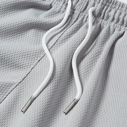 DRIP SQUAD - SILVER GRAY SHORTS