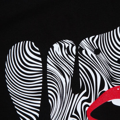 Droplet Face 015 - Tank Tshirt - Black