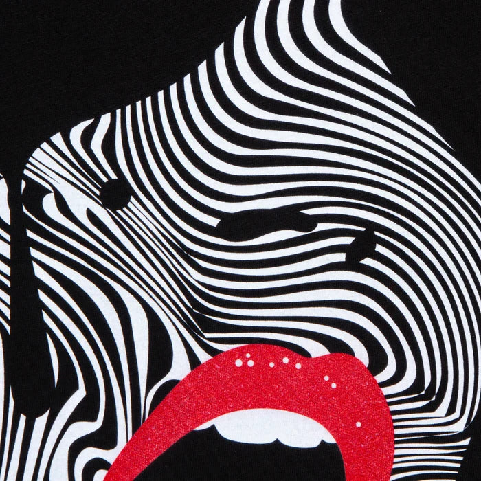 Droplet Face 015 - Tank Tshirt - Black