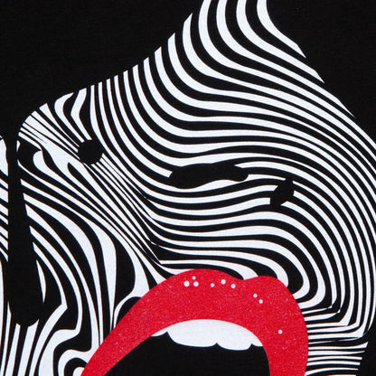 Droplet Face 015 - Tank Tshirt - Black