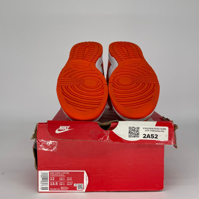 NIKE DUNK HIGH SYRACUSE DD1399-101 SIZE 12/13.5W