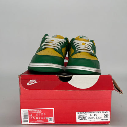 NIKE DUNK LOW BRAZIL SIZE 15/16.5W CU1727-700