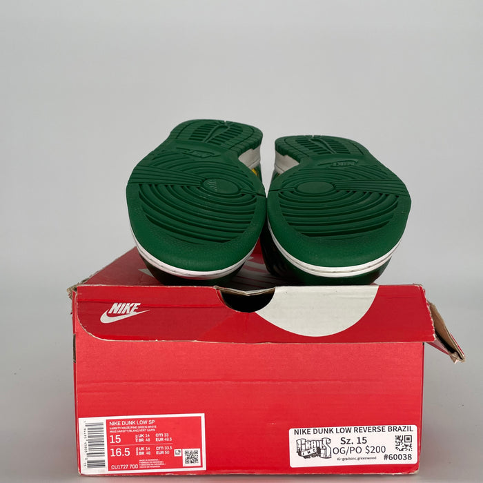 NIKE DUNK LOW BRAZIL SIZE 15/16.5W CU1727-700