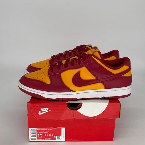 NIKE DUNK LOW MIDAS GOLD SIZE 12/13.5W DD1391-701