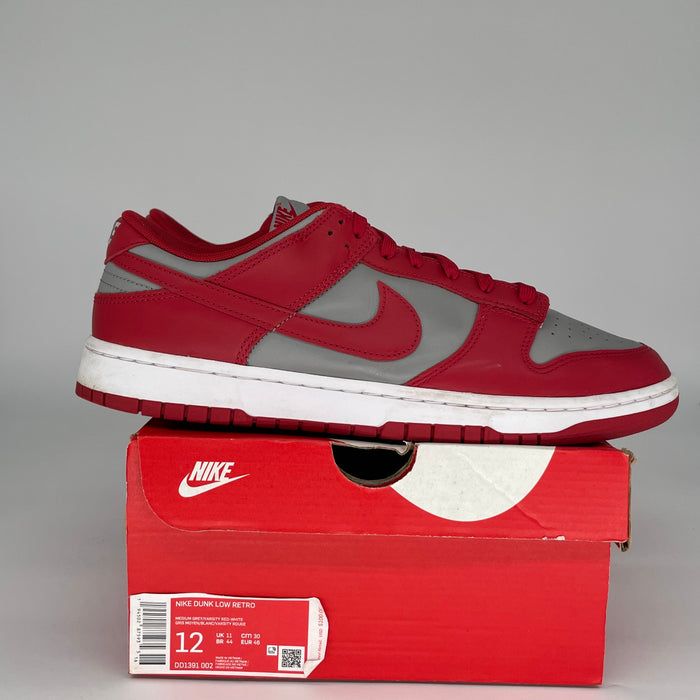 NIKE DUNK LOW UNLV DD1391-002 SIZE 12/13.5W