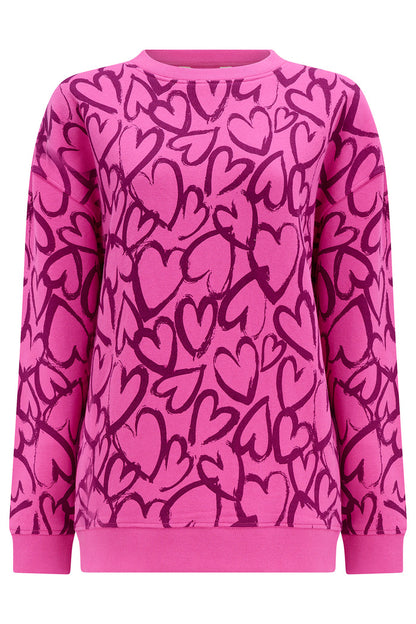Eadie Sweatshirt (Magenta)