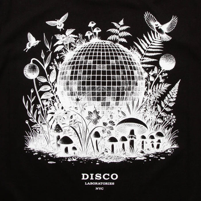 Ecology Disco Labs Back Print - Tank Tshirt - Black