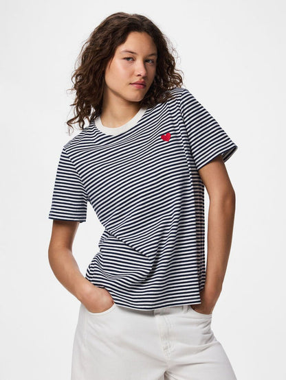 Eden T-Shirt (Navy/White)