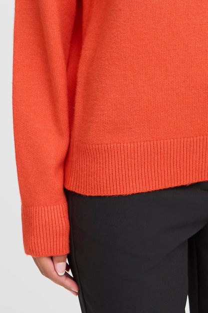 Ella Boat Neck Jumper (Fiesta)