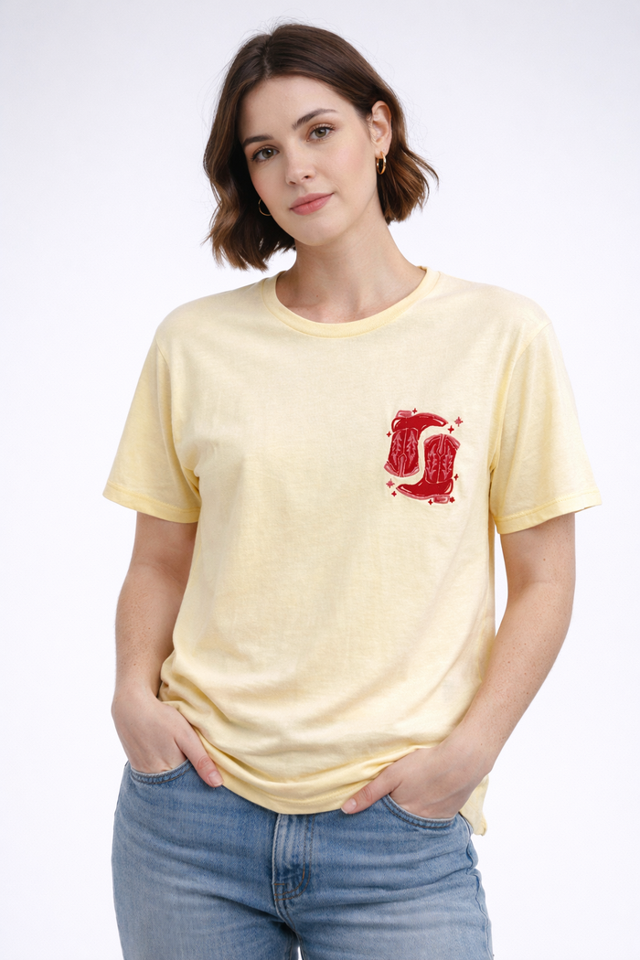 Ellen T-Shirt (French Vanilla)