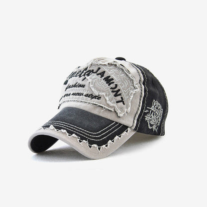 Embroidered Tiger Head Sun Hat – Cotton Dad Hat