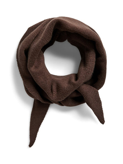 Emma Triangle Scarf (Hot Fudge)