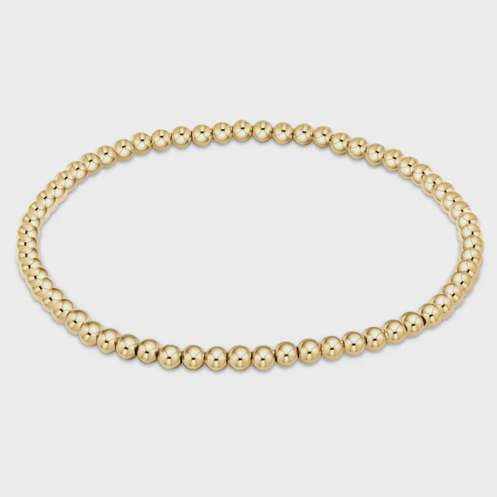 enewton 7.25" Extends Classic Gold 3mm Bracelet
