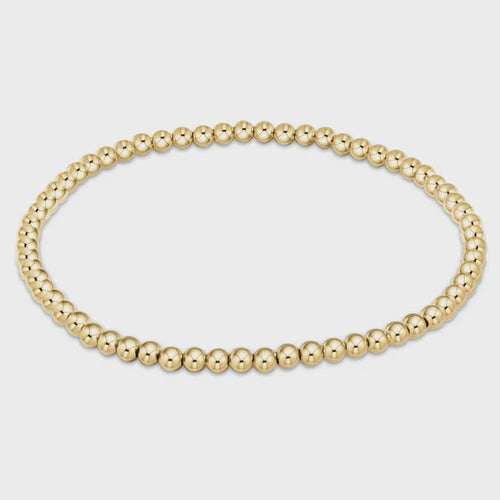 enewton 7.25" Extends Classic Gold 3mm Bracelet