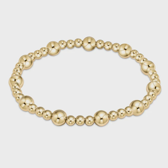 enewton 7.25" Extends Sincerity Gold 6mm Bracelet