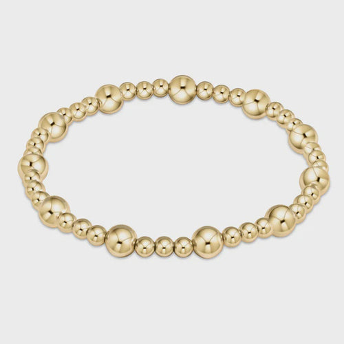 enewton 7.25" Extends Sincerity Gold 6mm Bracelet