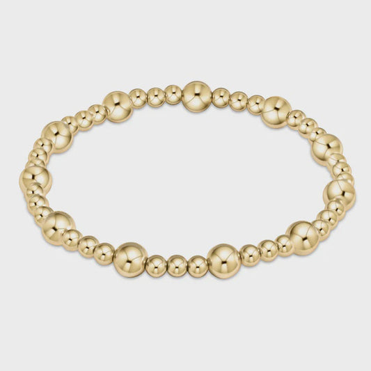 enewton 7.25" Extends Sincerity Gold 6mm Bracelet