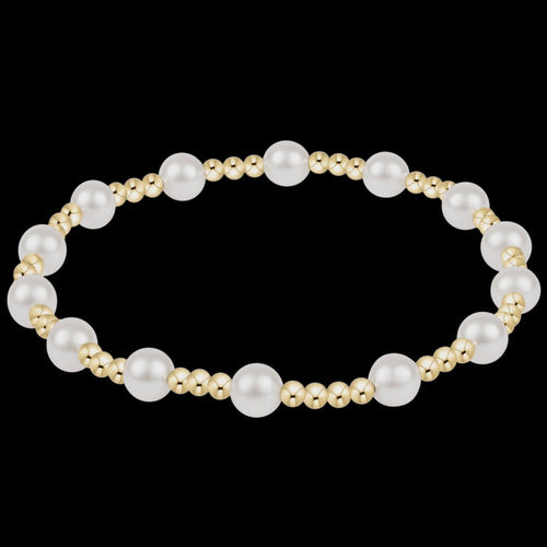enewton 7.25" Extends sincerity pearl 5mm bracelet