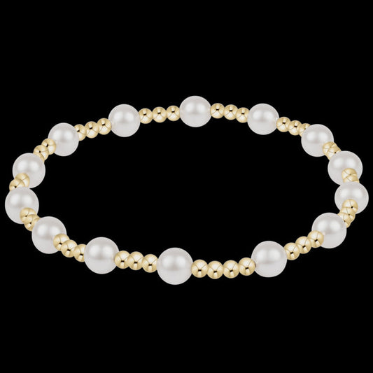 enewton 7.25" Extends sincerity pearl 5mm bracelet