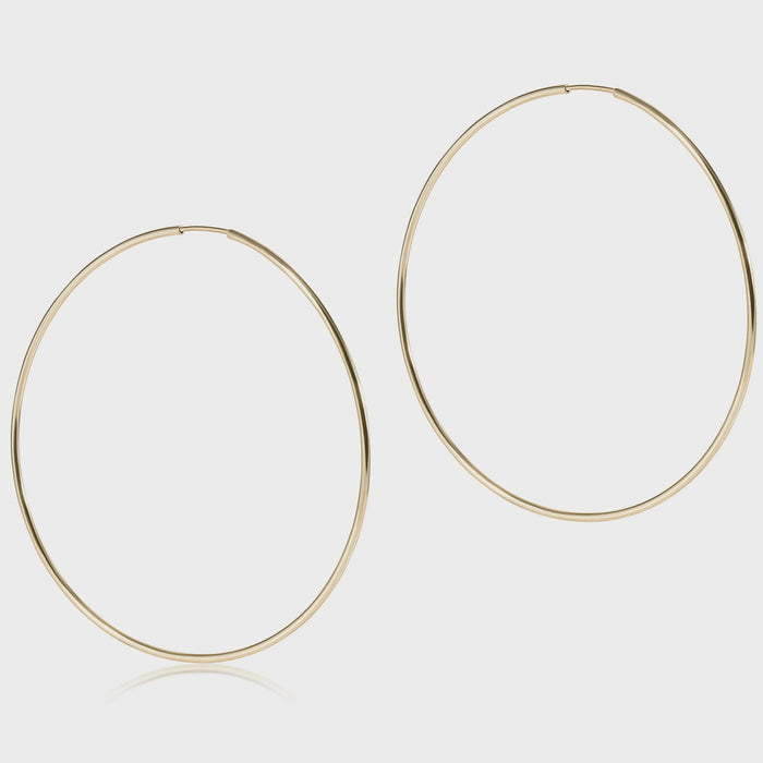 Enewton endless gold 1.25" hoop