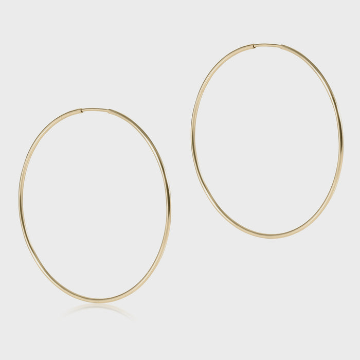 Enewton endless gold 1.75" hoop