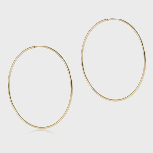 Enewton endless gold 1.75" hoop