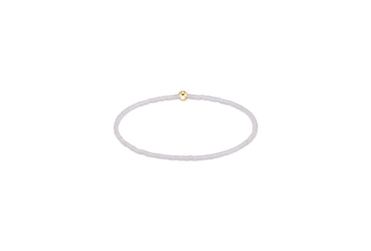 Enewton Gameday Hope Classic Bracelet - White