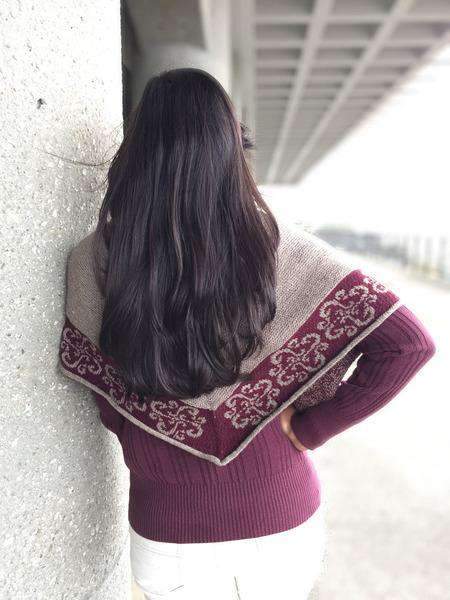 Evanston Shawl by Kyle Kunnecke-Patterns-Kyle Kunnecke-Alpaca Direct