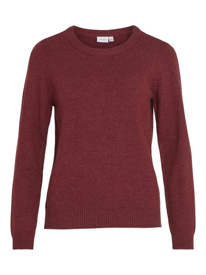 Floria Knitted Jumper (Cabernet)