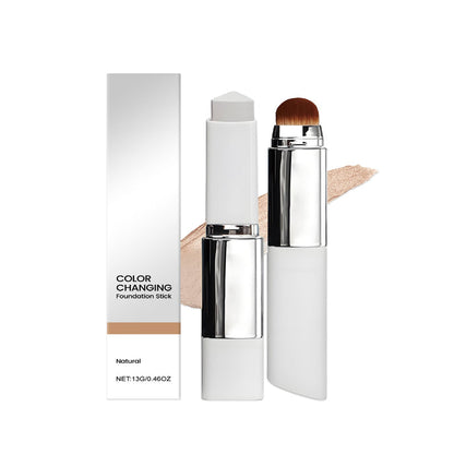 Foundation stick finish – natural look in daylight