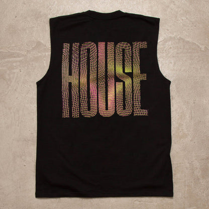 Framework Higher House Back Print - Tank Tshirt - Black
