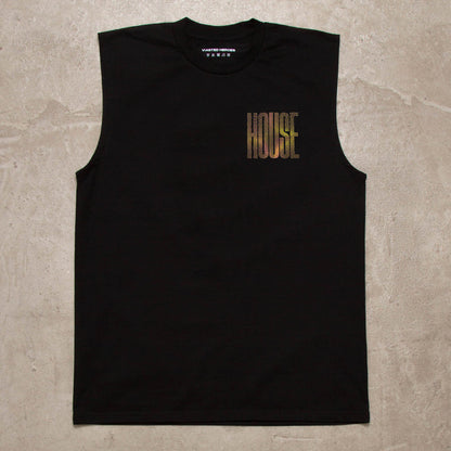 Framework Higher House Back Print - Tank Tshirt - Black
