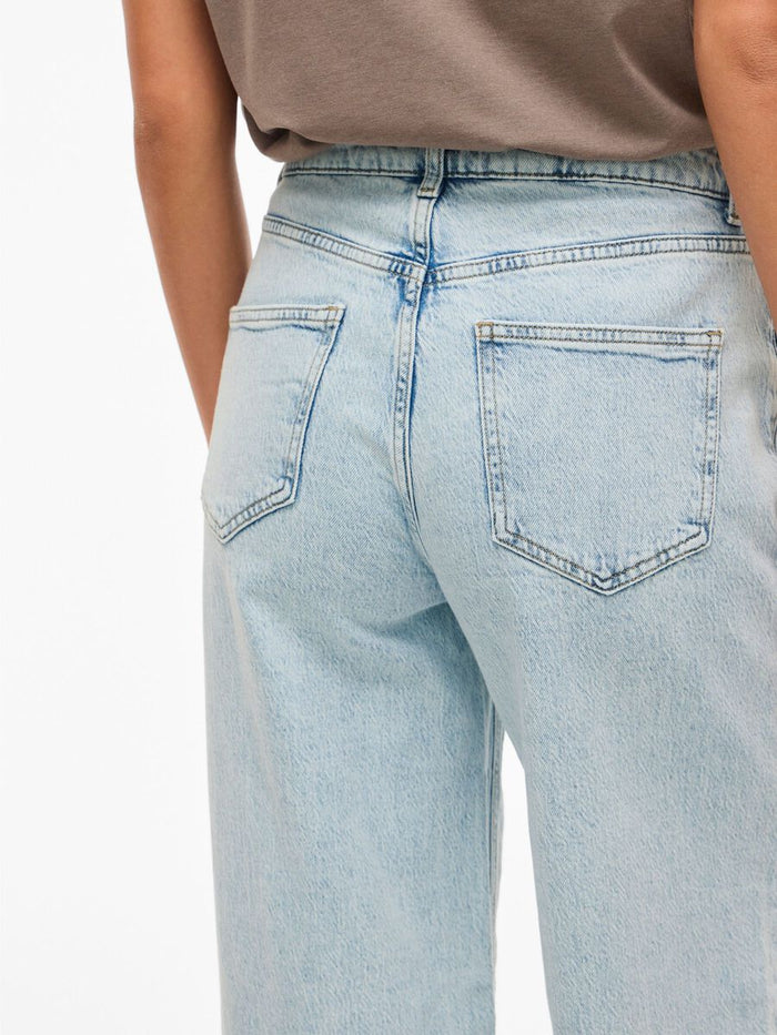 Freya Wide Leg Jeans Regular (Light Blue Denim)