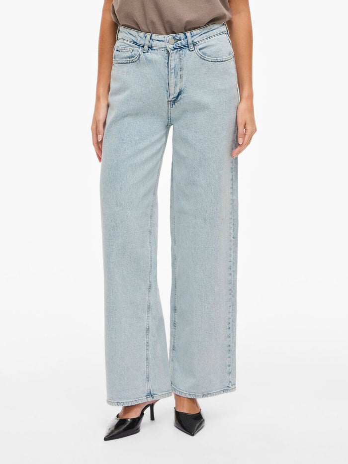 Freya Wide Leg Jeans Regular (Light Blue Denim)