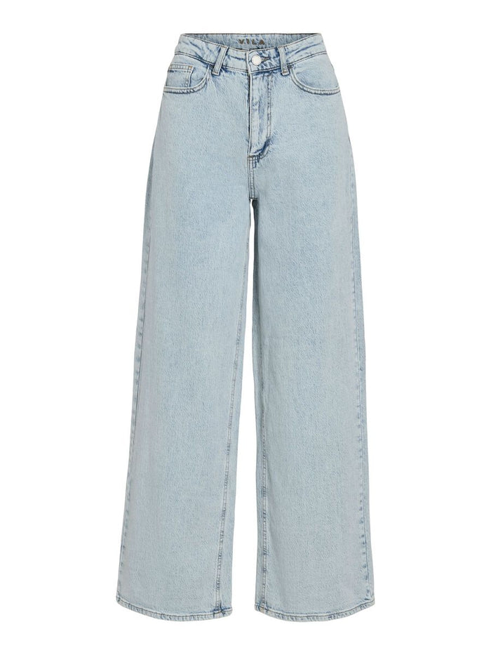 Freya Wide Leg Jeans Regular (Light Blue Denim)