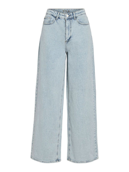 Freya Wide Leg Jeans Regular (Light Blue Denim)