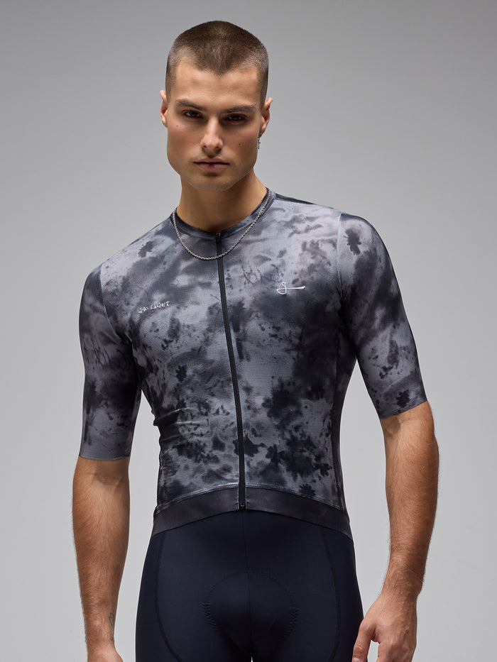 G90 LIGHT SS UNISEX BOTANIC JERSEY - BLACK
