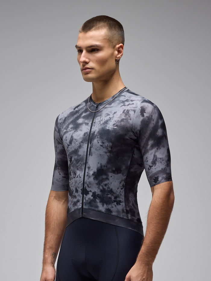 G90 LIGHT SS UNISEX BOTANIC JERSEY - BLACK
