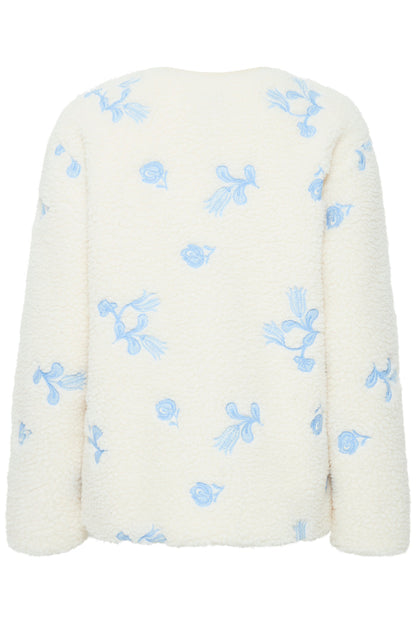 Gail Teddy Zipped Jacket (Almond Milk)
