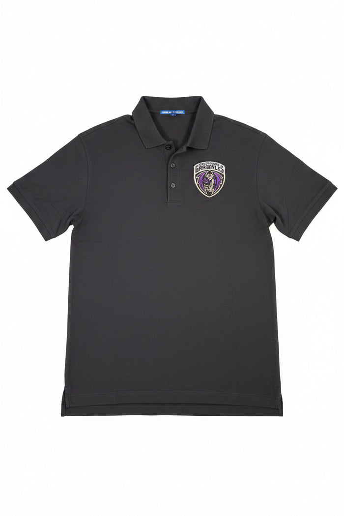 Gargoyles Black Primary Polo